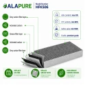 Filtro al carbone attivo Alapure CleanAir compatibile con Bosch 11018621 / AA210110 / 11010506