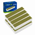 Filtro al carbone Alapure CleanAir Plus compatibile con Siemens 17005507 / LZ21WWB16 (8 pezzi)