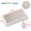 Filtro per particelle fini Alapure compatibile con Atag HF3002