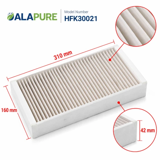 Filtro per particelle fini Alapure compatibile con Atag HF3002