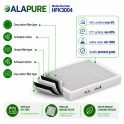 Filtro per odori e particelle fini Alapure, compatibile con Pelgrim HF3004
