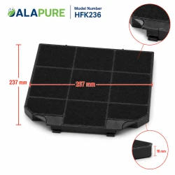 Filtro al carbone Alapure compatibile con Mepamsa 112.0157.243 SECRET