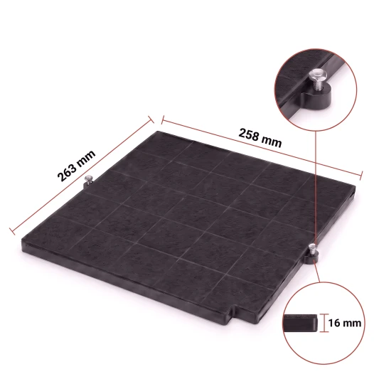 Filtro al carbone Boretti KFMK-6