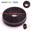 Filtro al carbone Alapure compatibile con il filtro al carbone Bomann KF563