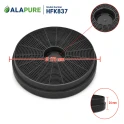 Filtro al carbone Alapure compatibile con il filtro al carbone Exquisit MD1 / 8717202129812