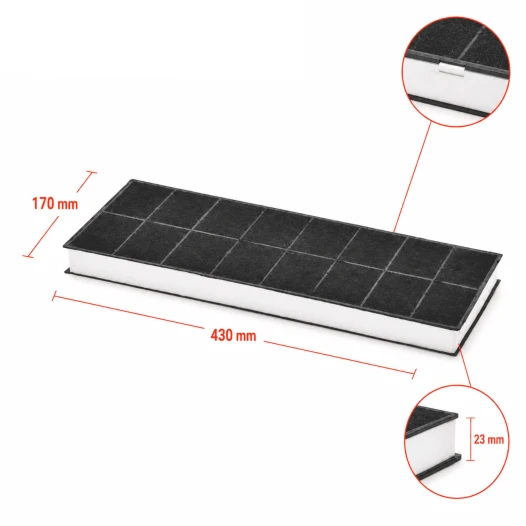 Filtro al carbone Neff 00296178 / 296178 / Z5143X1