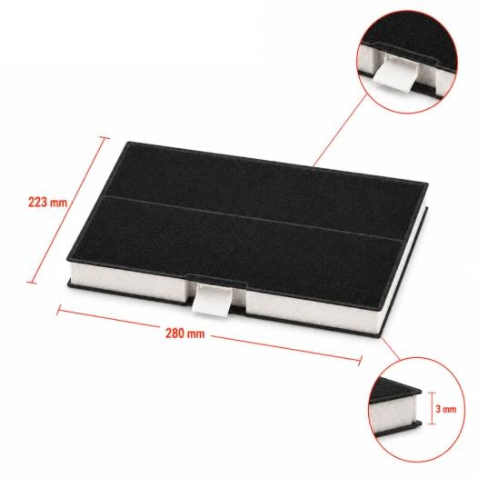 Filtro al carbone Neff 00744073 / 744073 / Z5133X1