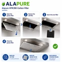 Filtro al carbone Alapure compatibile con Amica FWK 280 / KF17133 / FWK-280