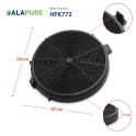 Filtro al carbone Alapure compatibile con Hanseatic CF150 (2 pz.)