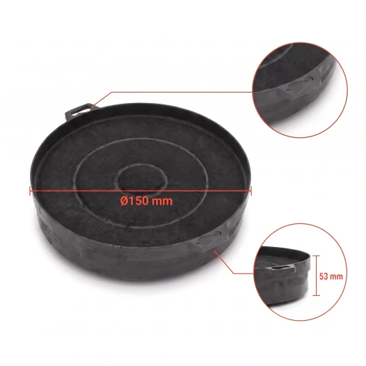 Filtro al carbone Constructa 00353121 / 353121 (2 pz.)