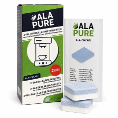 Pastiglie anticalcare Alapure adatte per Jura 61848 (6 pz.)