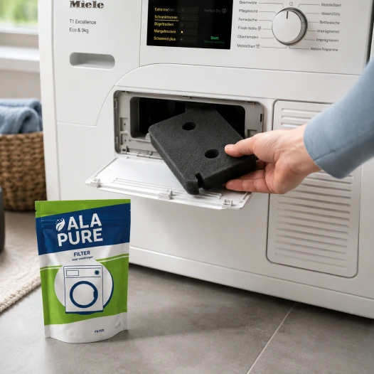 Filtro per asciugatrice a pompa di calore Alapure, compatibile con Miele 9499230