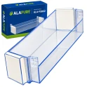Contenitore per bottiglie Alapure compatibile con il frigorifero Siemens, codice 704760 / 00704760 / 470x125 mm