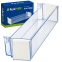 Contenitore per bottiglie Alapure compatibile con il frigorifero Siemens, codice 704760 / 00704760 / 470x125 mm