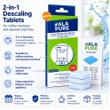 Pastiglie anticalcare Alapure 2 in 1 adatte per Jura 61848 (3x3 pz.)