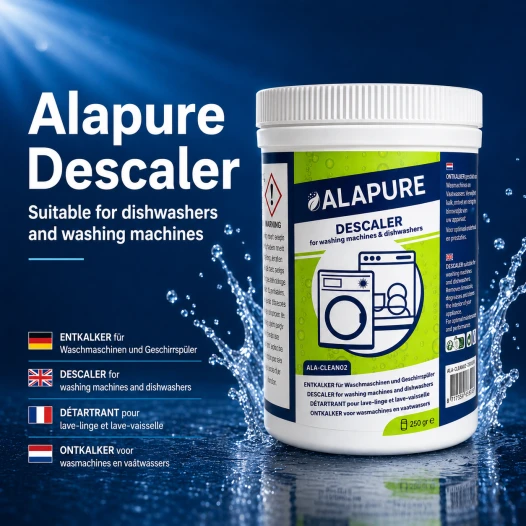 Alapure Decalcificante adatto per Bosch 00312524 / 00312330 per lavastoviglie e lavatrici - in polvere