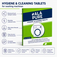 Detergente e deodorante Alapure compatibile con WPRO AFR301 / 484000001180 / 484000008427 / Powerfresh per lavatrici / DAFR108