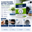 Detergente e deodorante Alapure compatibile con WPRO AFR301 / 484000001180 / 484000008427 / Powerfresh per lavatrici / DAFR108