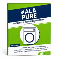 Detergente e deodorante Alapure compatibile con WPRO AFR301 / 484000001180 / 484000008427 / Powerfresh per lavatrici / DAFR108
