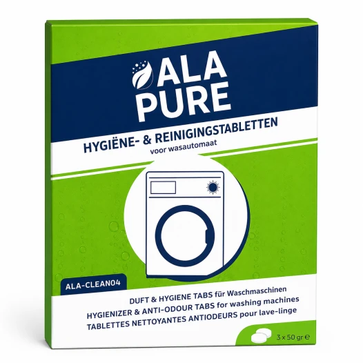 Detergente e deodorante Alapure compatibile con WPRO AFR301 / 484000001180 / 484000008427 / Powerfresh per lavatrici / DAFR108