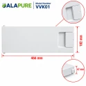 Porta per congelatore Alapure compatibile con Balay 00447344 / 447344
