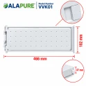 Porta per congelatore Alapure compatibile con Balay 00447344 / 447344