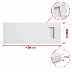 Porta del congelatore Siemens 00447344 / 447344